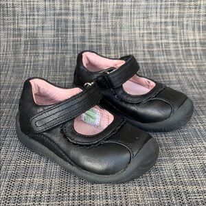 Stride Rite Eliza STG 3 Soft Motion Mary Jane Leather Shoes Infant Girls Size 4